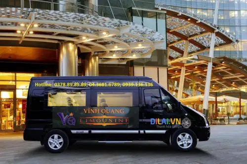 Nhà xe Vĩnh Quang Limousine chạy  tuyến Hà Nội – Sầm Sơn
